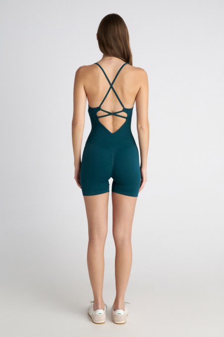 SEAMLESS SPORTS JUMPSUIT WITH STRAPPY CROSSED BACK-26847024-414