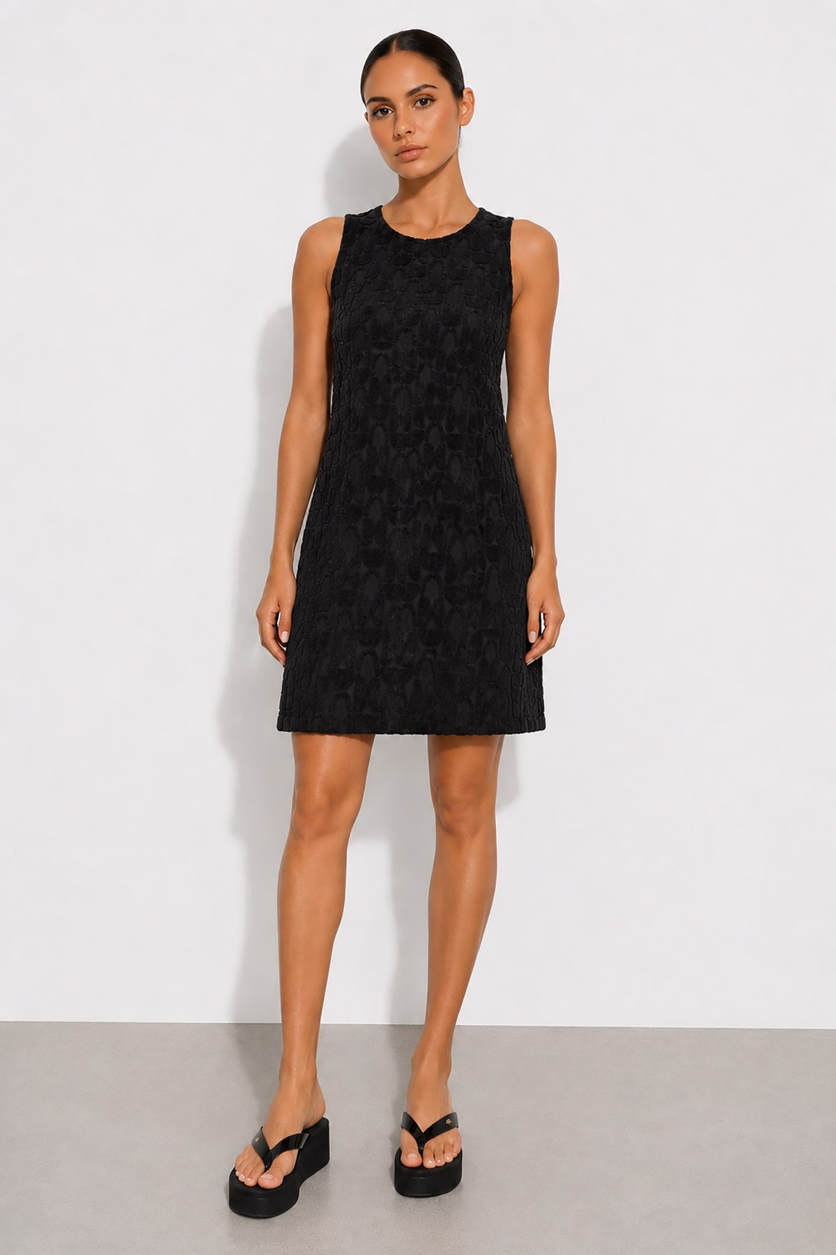 sugar free dress black DRESSES Ruffle details USNEW_11_25_25 Discount Christmas & Holiday Color:Black Rhinestone